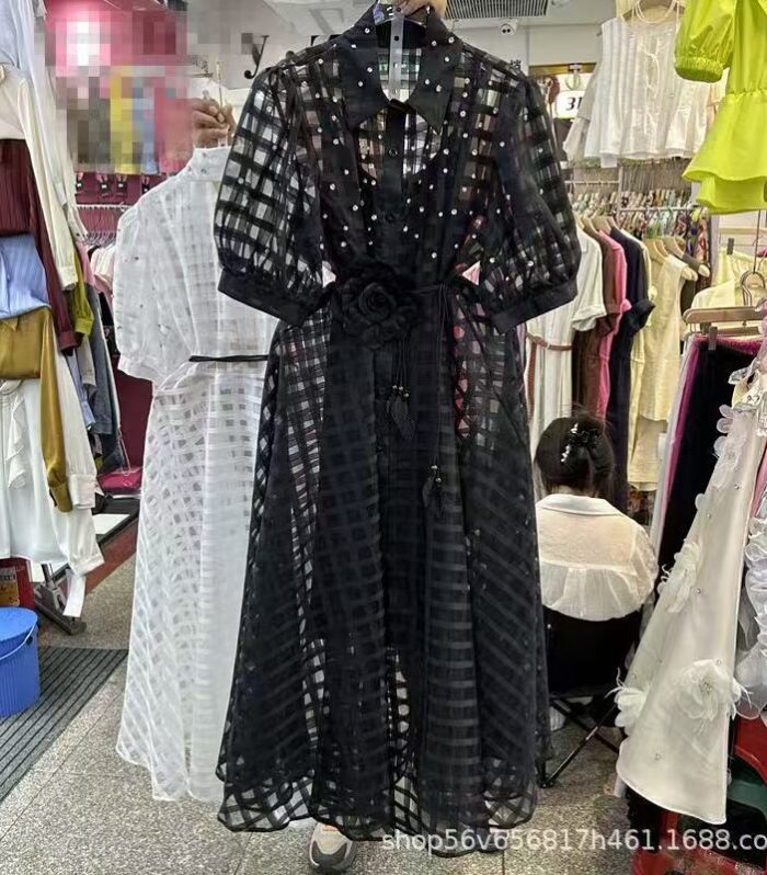 Studded luxury dress