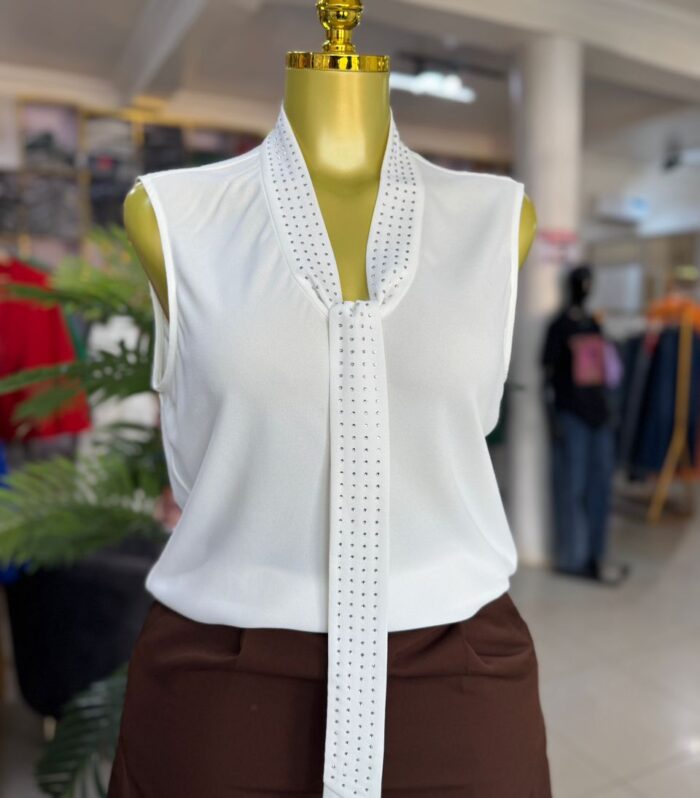 Stoned Chiffon Top 419